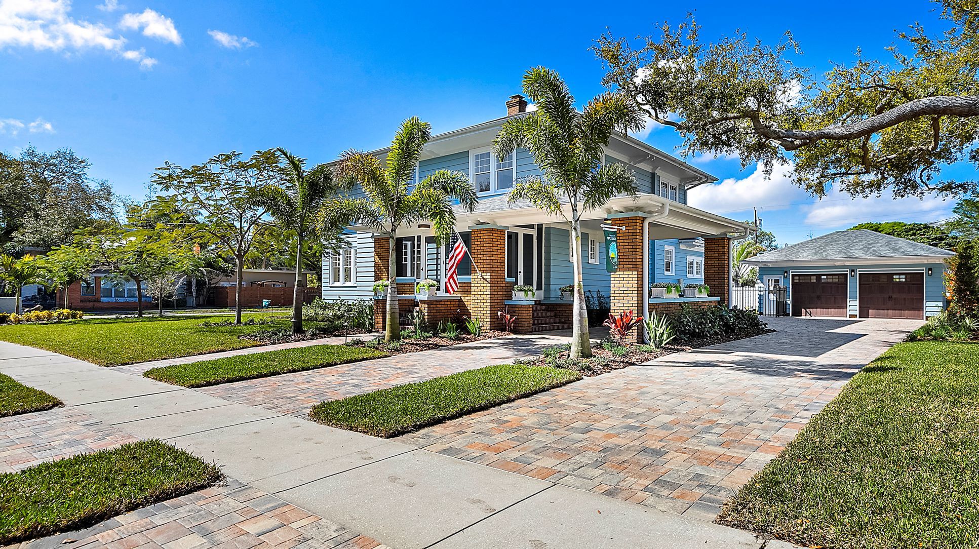 St Petersburg skyline near Greater Woodlawn real estate in Florida